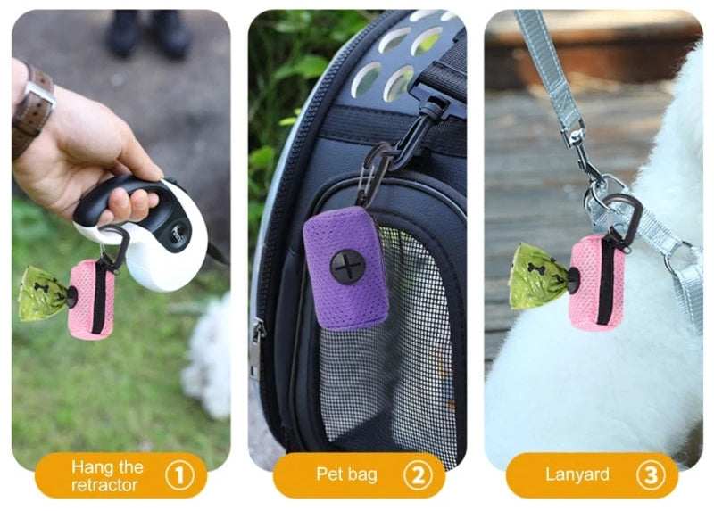 Portable Dog Poop Bag Dispenser