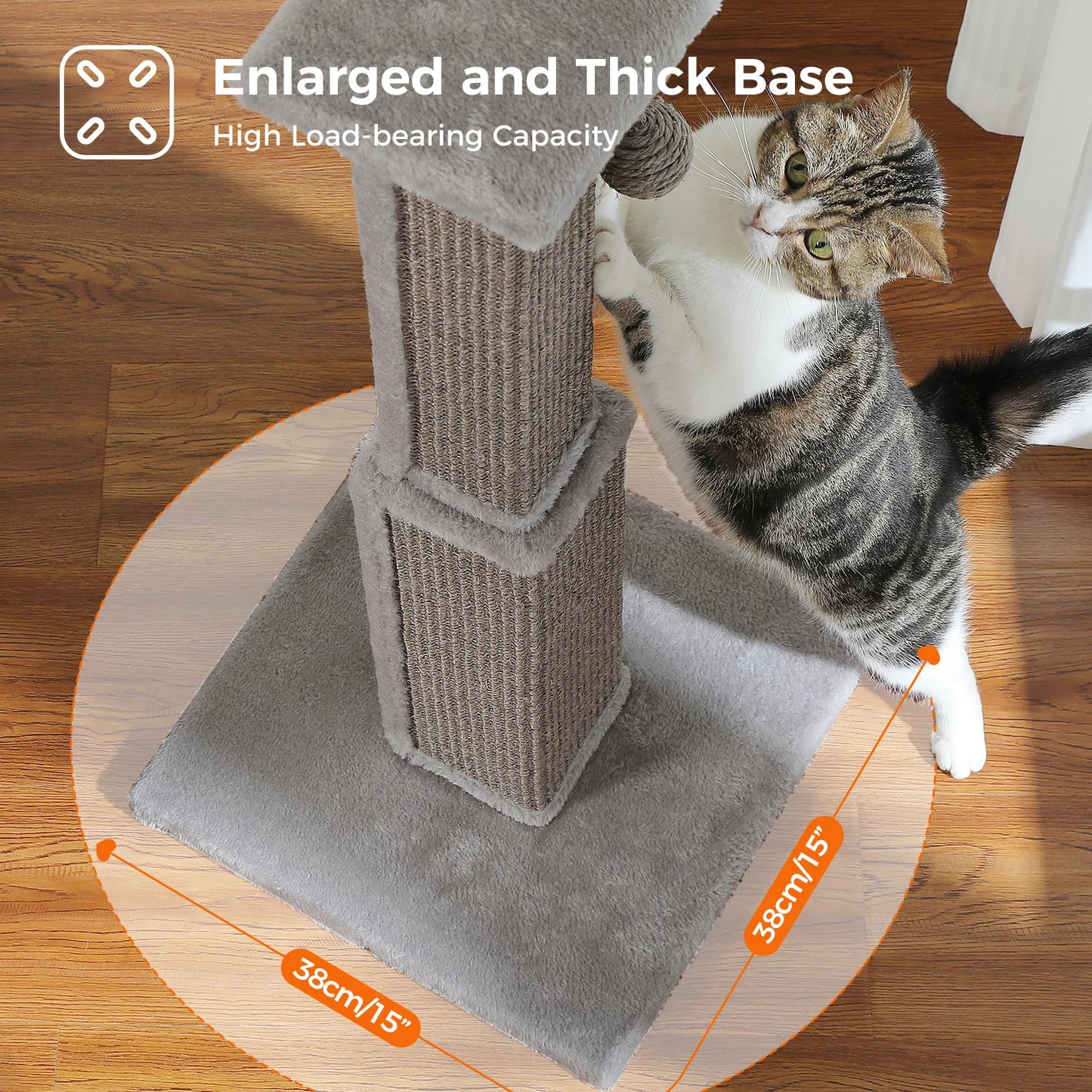 80cm Cat Scratching Post (+Colours)