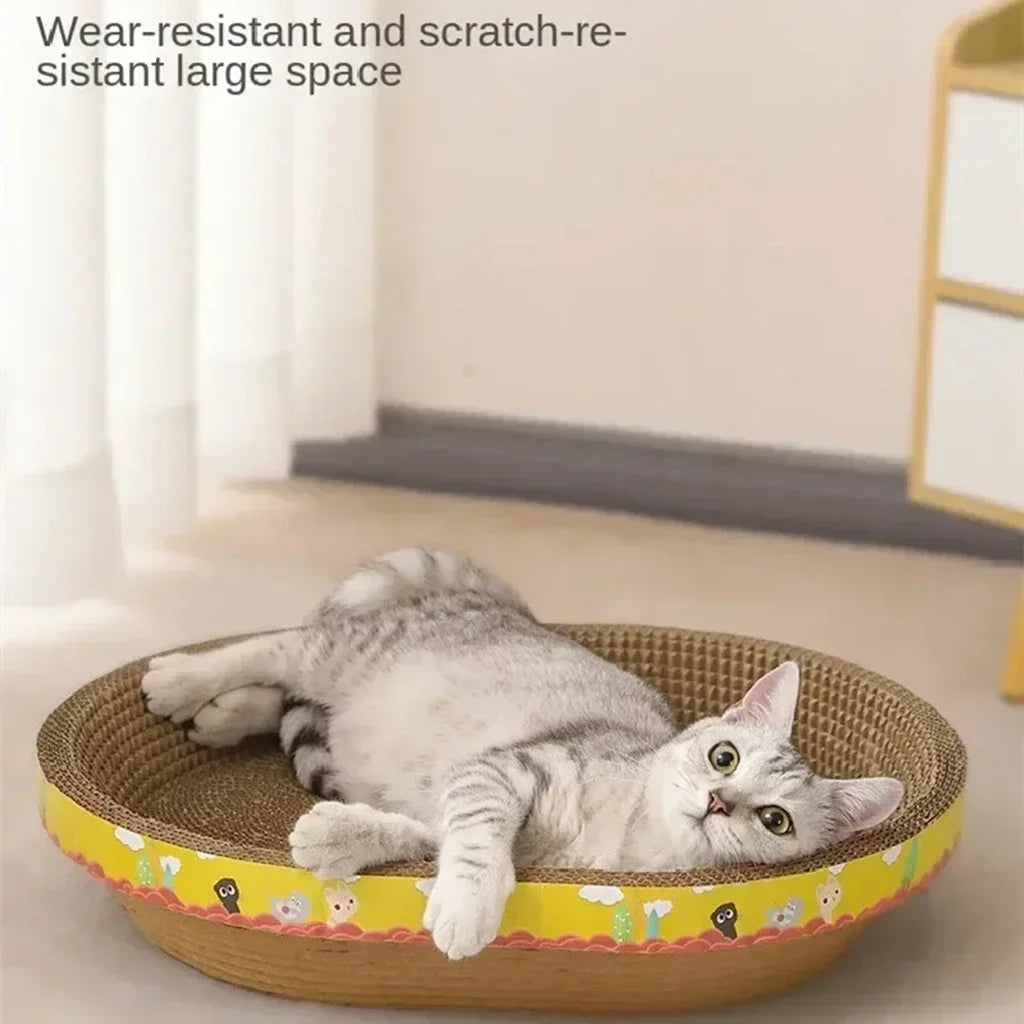 Cat Scratching Bed